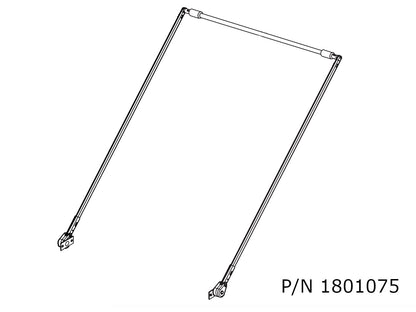 Flash High-Gloss Aluminum Arm Assembly 1801075 | Donovan Tarps | American Tarping