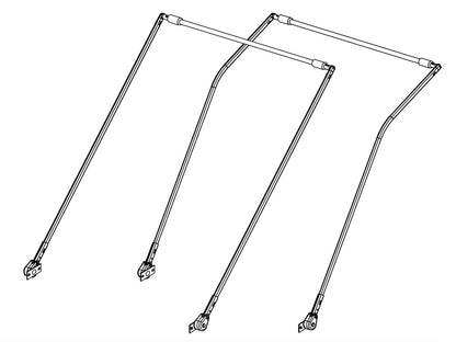 Flash High-Gloss Aluminum Arm Assembly | Donovan Tarps | American Tarping