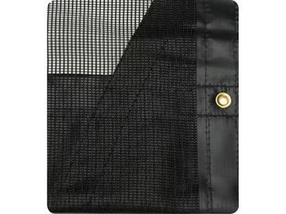 Premium Black Mesh Tarps No Logo | Roll-Rite | American Tarping