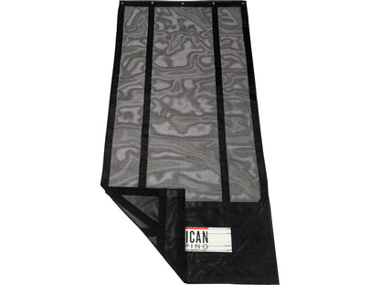 Premium Mesh Dump Truck Tarps Long Black | United Tarps | American Tarping