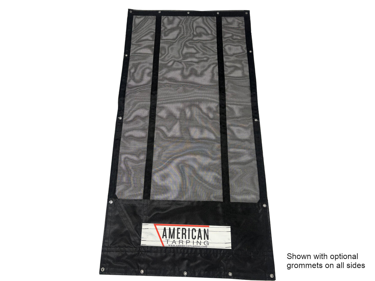 Premium Mesh Dump Truck Tarps Long Grommets | United Tarps | American Tarping