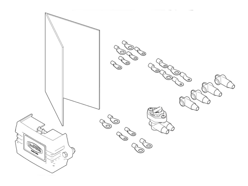 Relay Kit. HD Mechanical Relay w/ 35 Amp Manual Reset Breaker