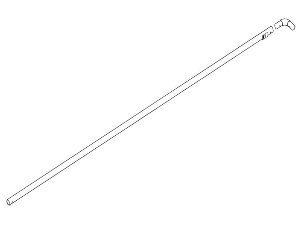 Bow Tube. 98" Side Arm w/ 90 Corner 76760 | Roll-Rite | American Tarping