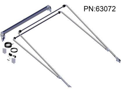 TarpMaster Electric Tarp System (3-Spring, up to 16') TM300 63072 | Roll-Rite | American Tarping