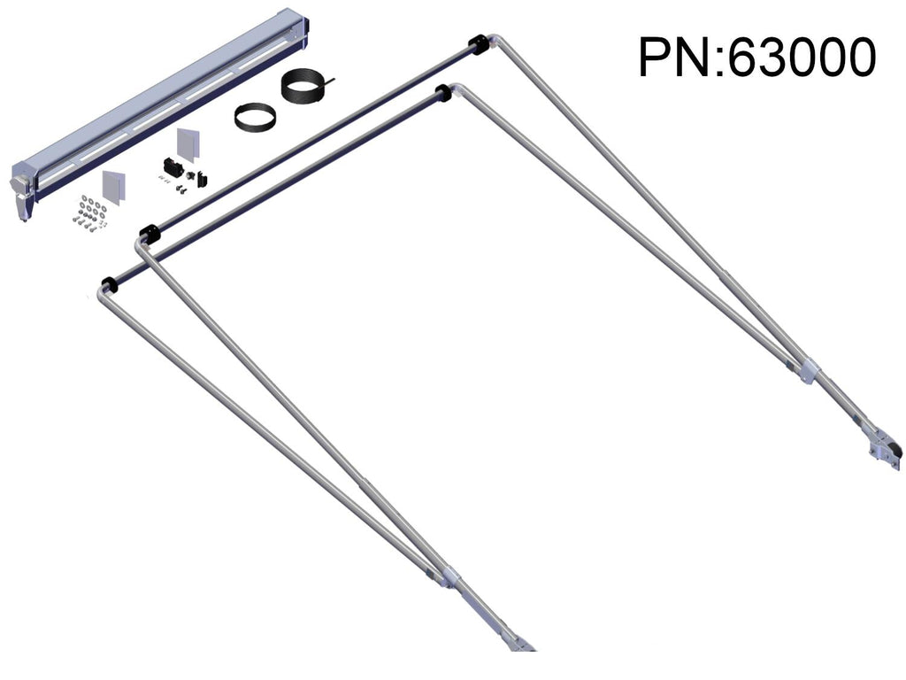 TarpMaster Electric Tarp System (3-Spring, up to 16') TM300 | Roll-Rite