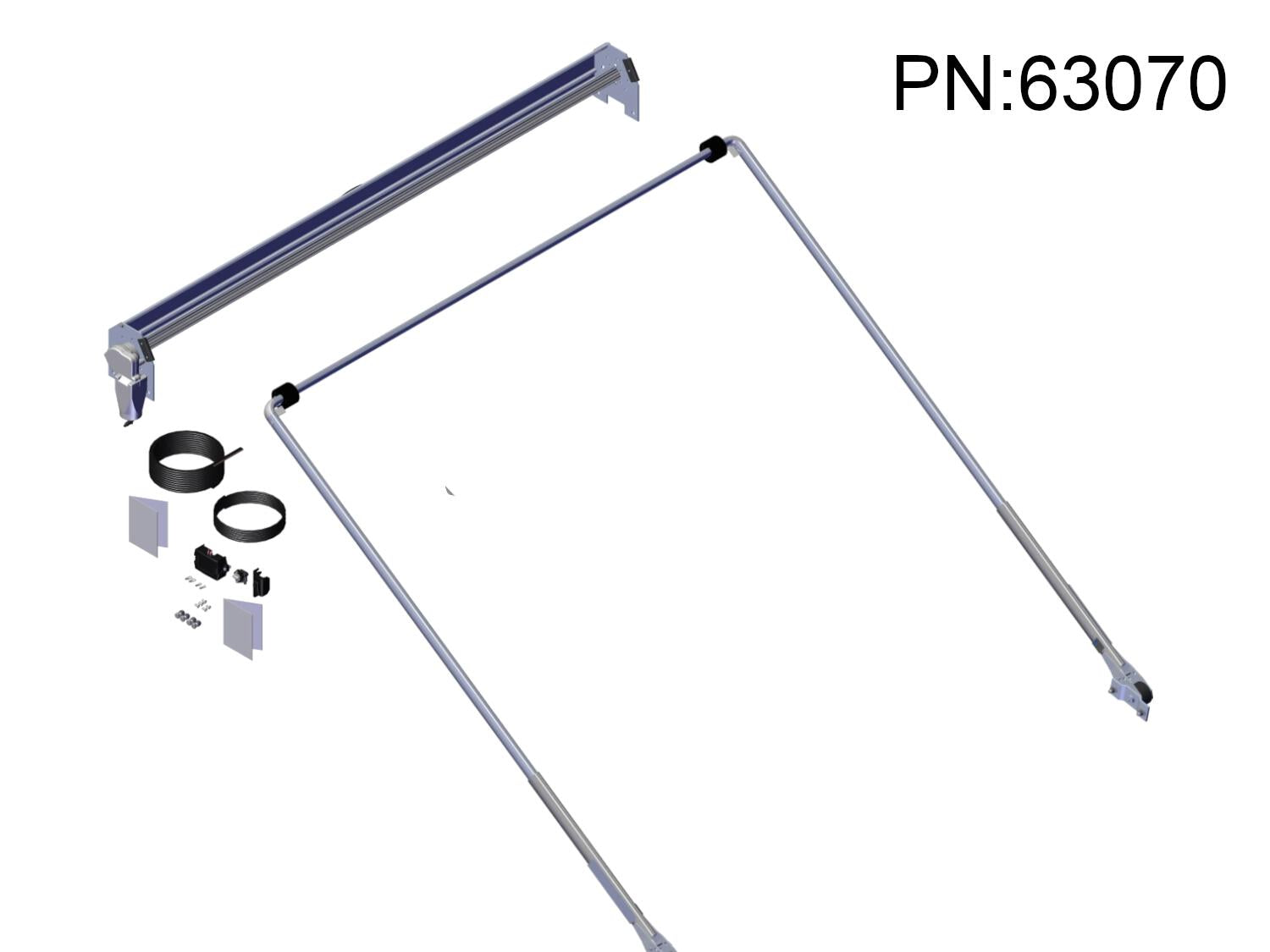 h&s automobile tarpen 3 TarpMaster Electric Tarp System (3-Spring, up to 16') TM300 | Roll-Rite