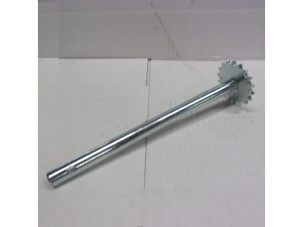 18-Tooth Sprocket (welded 12" long shaft) 12357 | US Tarp | American Tarping