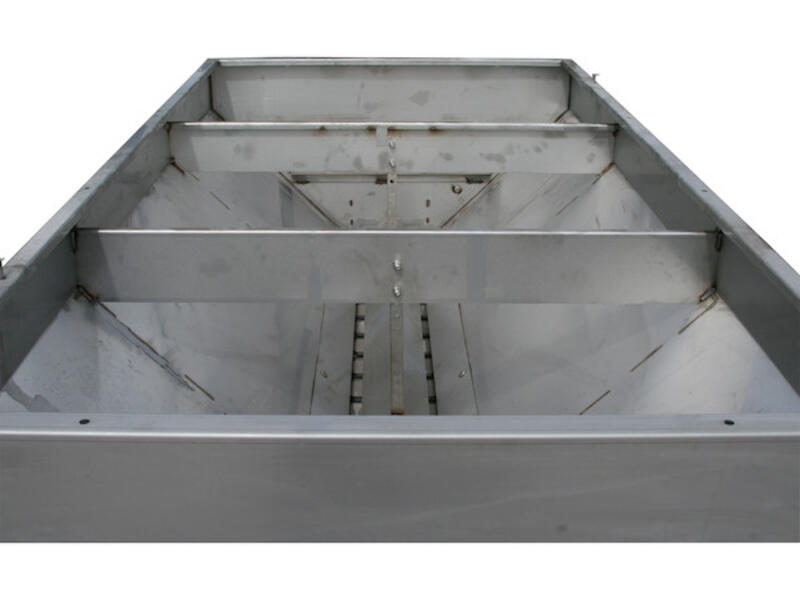 SaltDogg 2 Cubic Yard Electric Stainless Hopper Spreader with Pintle Chain Conveyor 1400601SS | Buyers Products | American Tarping | 3
