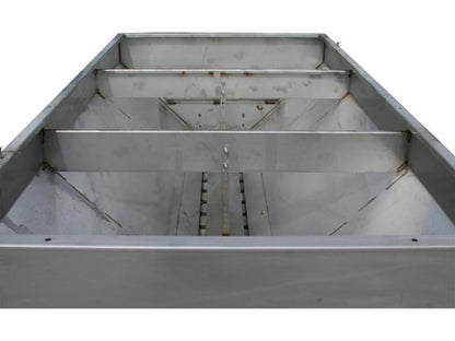 SaltDogg 2 Cubic Yard Electric Stainless Hopper Spreader with Pintle Chain Conveyor 1400601SS | Buyers Products | American Tarping | 3