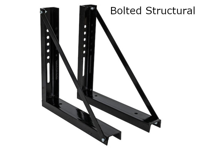 Underbody Truck Tool Box Mounting Brackets, Steel Bolted Structural | Buyers Products | American Tarping