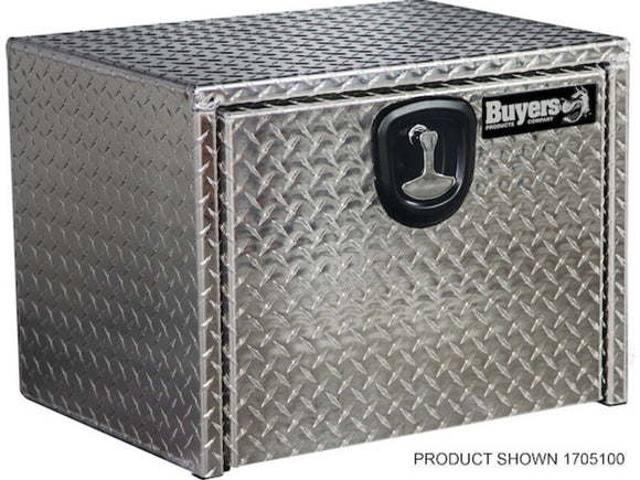 Truck Tool Box, Underbody Diamond Tread Aluminum | Buyers Products | American Tarping