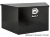 Truck Tool Box, Trailer Tongue Mount Black Steel Angle | Buyers Products | American Tarping
