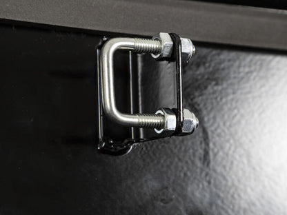 Truck Tool Box, Trailer Tongue Mount Black Steel Hardware | Buyers Products | American Tarping