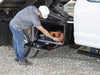 Truck Tool Box, Underbody Black Steel w/ T-Latch Worker | Buyers Products | American Tarping