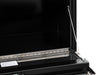 Truck Tool Box, Underbody Black Steel w/ Stainless Door Lanyard | Buyers Products | American Tarping