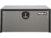 Truck Tool Box, Underbody Black Steel w/ Stainless Door Front | Buyers Products | American Tarping