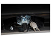 Truck Tool Box, Underbody Black Steel w/ Stainless Door Lock | Buyers Products | American Tarping