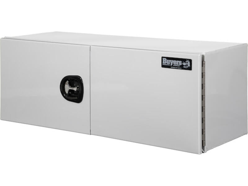 Truck Tool Box, Pro Series Underbody Black Steel | Buyers Products | American Tarping