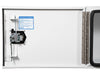 Truck Tool Box, Pro Series Underbody Black Steel Inside Door | Buyers Products | American Tarping