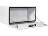 Truck Tool Box, Pro Series Underbody Black Steel Open | Buyers Products | American Tarping