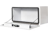 Truck Tool Box, Pro Series Underbody Black Steel Side Open | Buyers Products | American Tarping