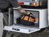 Truck Tool Box, Pro Series Underbody Black Steel Bag | Buyers Products | American Tarping