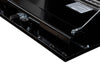 Truck Tool Box, Underbody Black Steel w/ 3-Point Latch Lanyard | Buyers Products | American Tarping