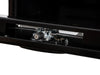 Truck Tool Box, Underbody Black Steel w/ 3-Point Latch Mechanism | Buyers Products | American Tarping