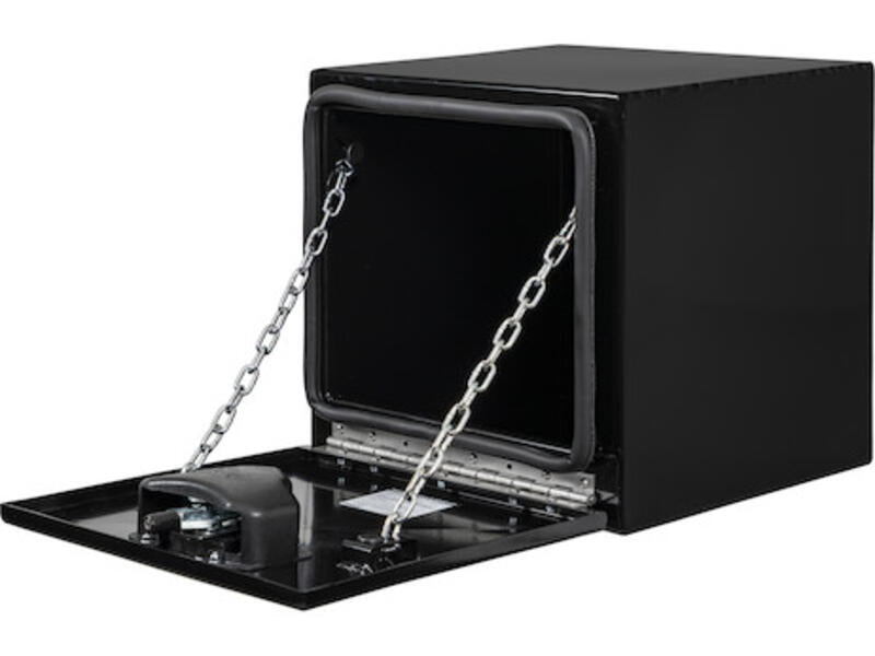 Truck Tool Box, Pro Series Underbody Black Steel Small | Buyers Products | American Tarping