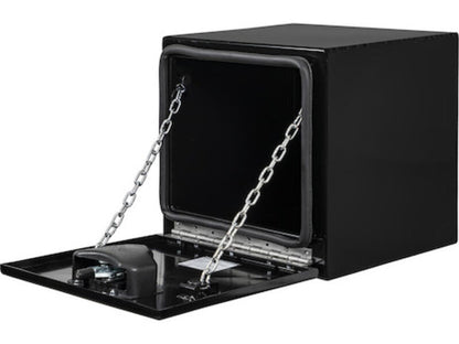 Truck Tool Box, Pro Series Underbody Black Steel Small | Buyers Products | American Tarping