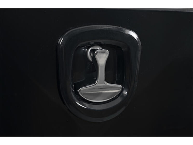 Truck Tool Box, Pro Series Underbody Black Steel Latch | Buyers Products | American Tarping