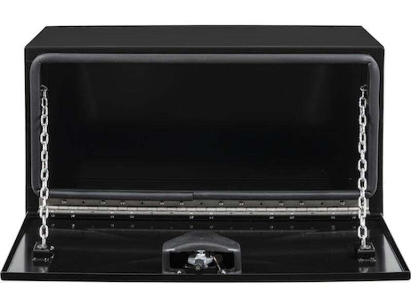 Truck Tool Box, Pro Series Underbody Black Steel Front | Buyers Products | American Tarping