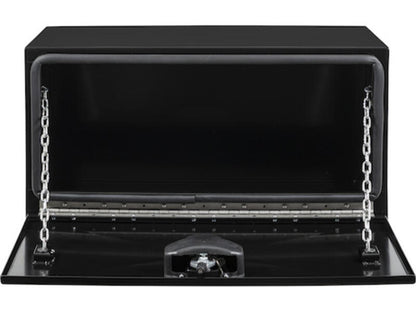 Truck Tool Box, Pro Series Underbody Black Steel Front | Buyers Products | American Tarping