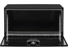 Truck Tool Box, Pro Series Underbody Black Steel Front | Buyers Products | American Tarping
