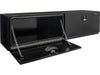 Truck Tool Box, Pro Series Black Steel Topsider Open | Buyers Products | American Tarping