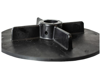 Replacement 9 Inch Poly Spinner for SaltDogg® TGS Series Spreaders 3005705 Side | Buyers Products | American Tarping