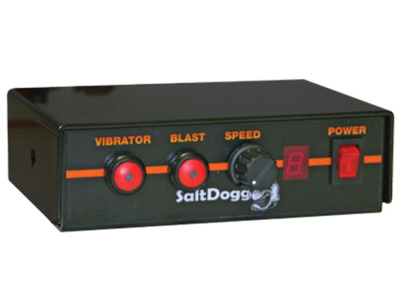 SaltDogg® 4.4 Cubic Foot Tailgate Spreader TGSUVPROA Controller | Buyers Products | American Tarping