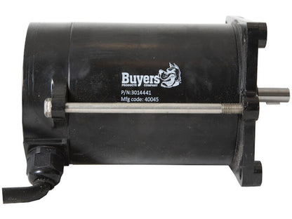 Replacement .5 HP Spinner Motor for SaltDogg® TGSUVPROA, TGS01B, TGS05B Spreaders 3014441 Front | Buyers Products | American Tarping