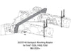 Backpack Mounting Adapter for Ford 2017+ 3037014/A Diagram2 | Buyers Products | American Tarping