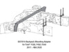 Backpack Mounting Adapter for Ford 2017+ 3037014/A Diagram1 | Buyers Products | American Tarping