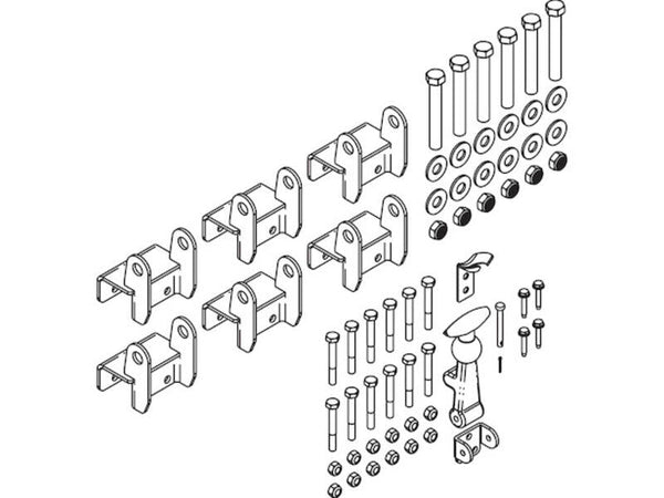 Hardware Kit for PRO3000 Lids 3048088 | Buyers Products | American Tarping