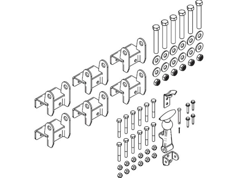 Hardware Kit for PRO3000 Lids 3048088 | Buyers Products | American Tarping