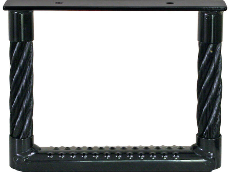 Black Powder Coated Cable Type Truck Step 5230912 | Buyers Products | American Tarping