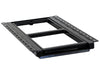 Retractable 2-Rung Truck Step Flat Black | Buyers Products | American Tarping