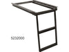 Retractable 2-Rung Truck Step Black Side | Buyers Products | American Tarping