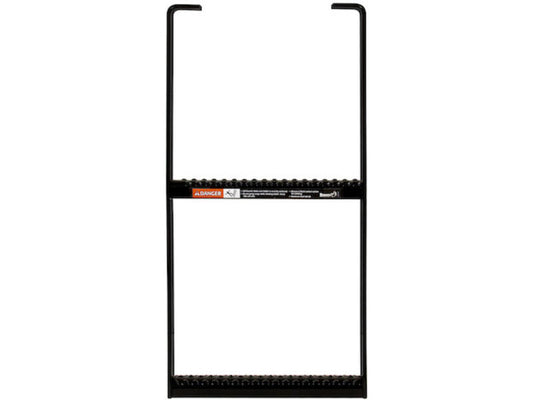 Black Powder Coated Multi-Rung Steel Truck Step  5232412 2 Rung|  Buyers Products | American Tarping