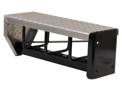 Diamond Tread Aluminum Chain Carrier Cover 3023908 Back | Buyers Products | American Tarping