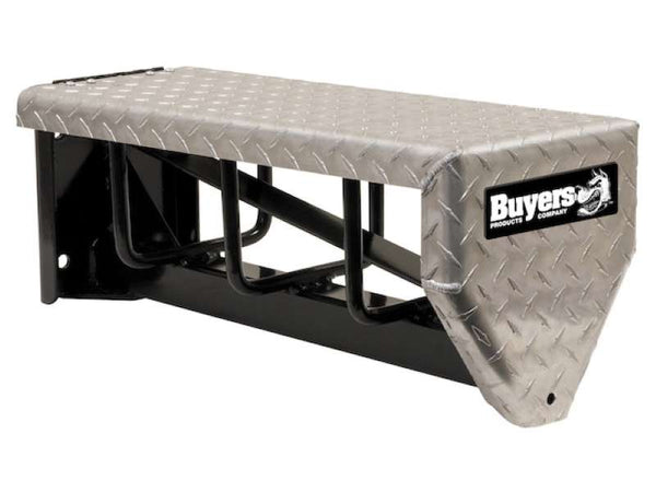 Diamond Tread Aluminum Chain Carrier 5910024 Angle | Buyers Products | American Tarping