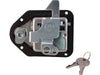 Tear Drop Style Locking Latch, Stainless Steel 8000SSL  | Buyers Products | American Tarping Back w/ Key