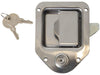 Tear Drop Style Locking Latch, Stainless Steel 8000SSL  | Buyers Products | American Tarping w/ Key